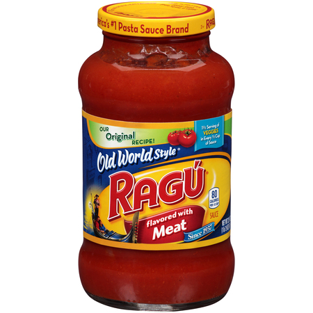 Ragu Ows Flav W/Meat 23.9 oz., PK12 -  00300